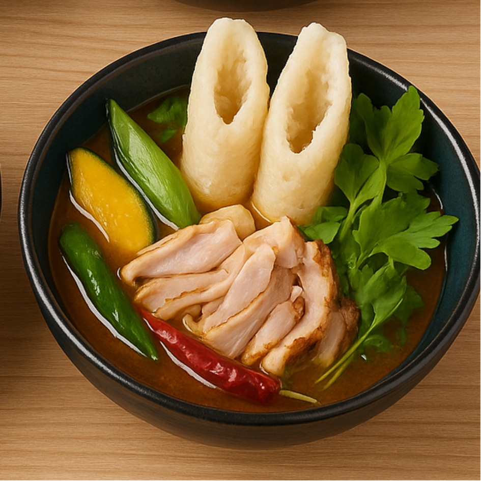 【テイクアウト】きりたんぽと12種野菜のスープカレー