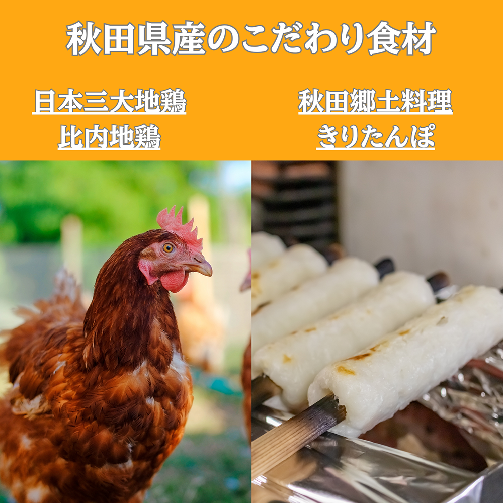 郷土料理の新しい美味しさ!きりたんぽスープカレー1食分