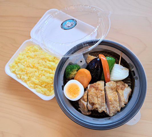 【テイクアウト】グリルチキンと7種野菜のスープカレー