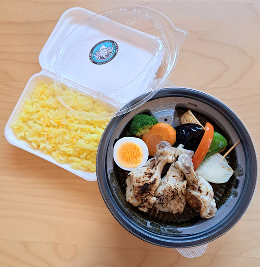 【テイクアウト】手羽元と7種野菜のスープカレー