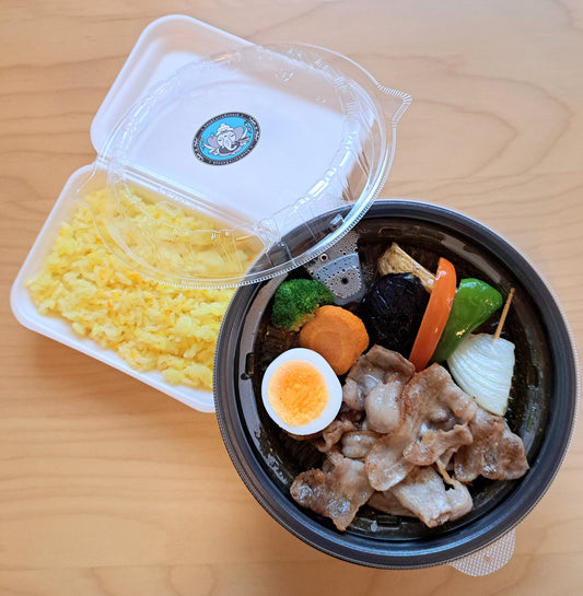 【テイクアウト】豚バラと7種野菜のスープカレー